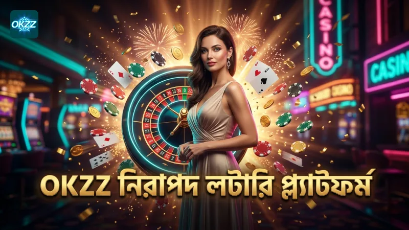 OKZZ প্ল্যাটফর্মে নিরাপদ লটারি খেলার পরিবেশ।
