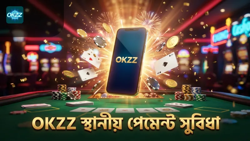 OKZZ প্ল্যাটফর্মে স্থানীয় পেমেন্ট ব্যবস্থার সুবিধা নিন দ্রুত লেনদেনের জন্য