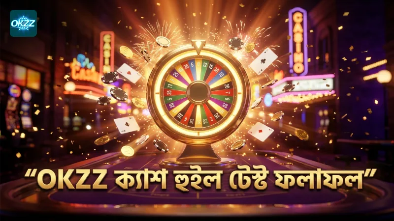 OKZZ তে ক্যাশ হুইল টেস্টের ফলাফল প্রদর্শন