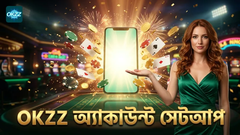 নতুনদের জন্য OKZZ ক্যাসিনো অ্যাকাউন্ট সেটআপের ধাপসমূহ
