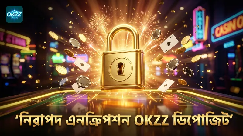 নিরাপদ এনক্রিপ্টেড গেটওয়ে দিয়ে OKZZ ডিপোজিট।