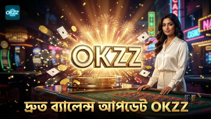 দ্রুত ব্যালেন্স আপডেট নিশ্চিত করে OKZZ সিস্টেম।
