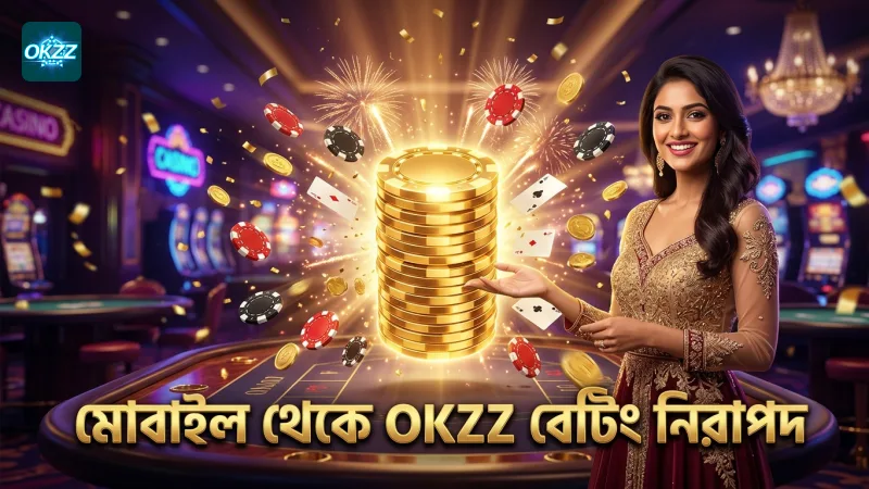 মোবাইল থেকে OKZZ বেটিংয়ে দ্রুত লেনদেন নিরাপদ ও সহজ